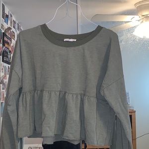 Cropped sweater